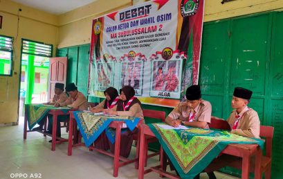 PESTA DEMOKRASI | DEBAT KANDIDAT CALON KETUA OSIM MA SUBULUSSALAM 2